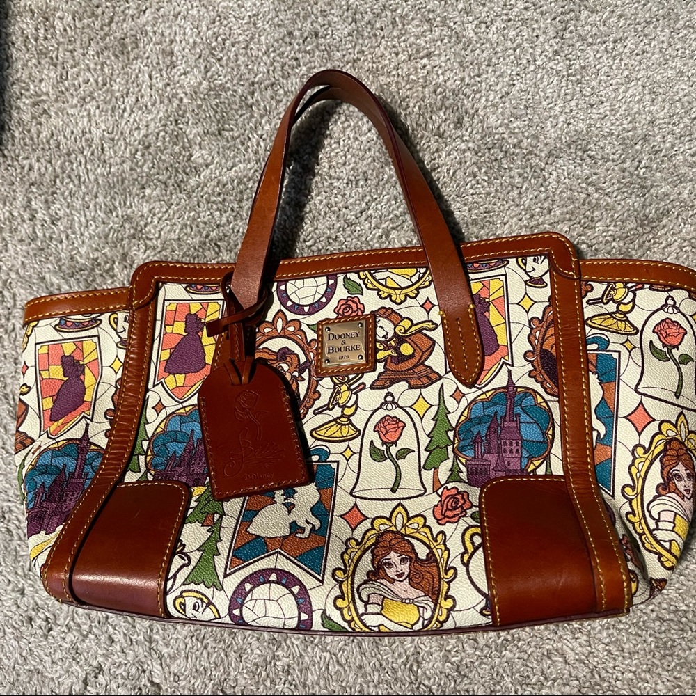 Dooney & Bourke Disney Beauty and the Beast Belle purse satchel